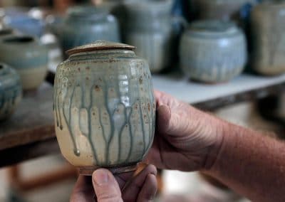 Stoneware & Ceramics Australia - David Collins - Tea Caddy