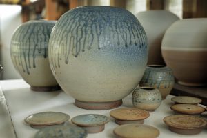 Stoneware Vases Australia | Japanese Pottery by David Colllins