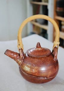 Handmade Ceramic Teapot with Handle | David Collins Pottery