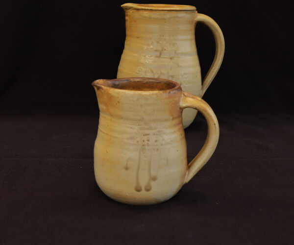 Handmade Ceramics | Small and Large Brown Jugs