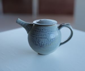 Large Handmade Teapot | Blue