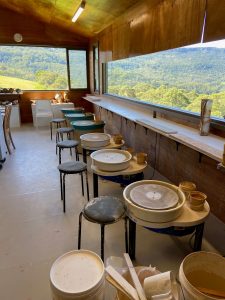 David Collins Pottery Studio in Woodhill Mountain near Berry NSW, Australia