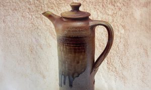 Tall Teapot by David Collins Pottery