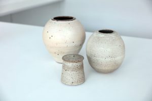 Matching Ceramic pottery items created by David Collins