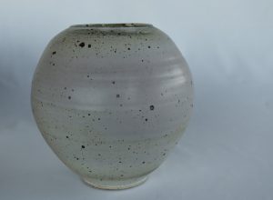 White round Vase by David Collins